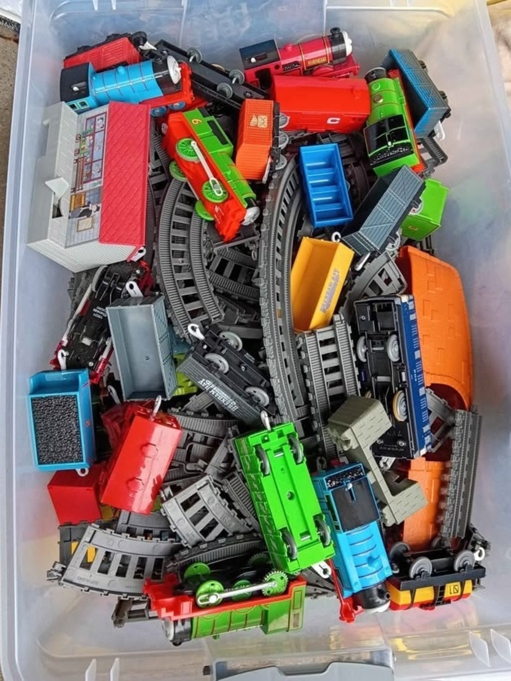 Thomas And Friends 5 In 1 Track Builder Set